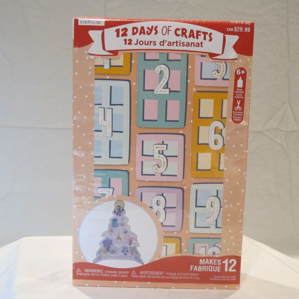 creatology 12 days of crafts advent calender